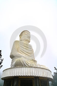 Colossal sitting Buddha statue at Ba Na Hills, Vietnam