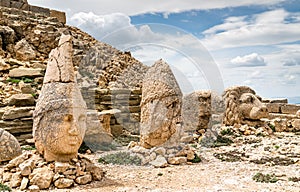 Colossal statues at Nemrut Dagi in Turkey