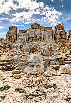 Colossal statues at Nemrut Dagi in Turkey