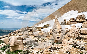 Colossal statues at Nemrut Dagi in Turkey