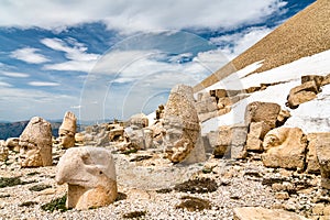 Colossal statues at Nemrut Dagi in Turkey