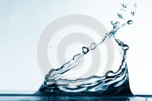 Colossally blue watersplash