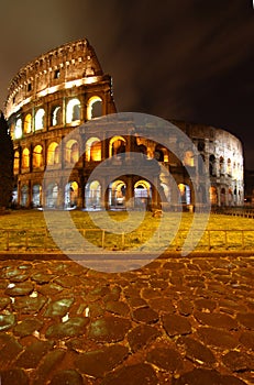 Colosseo at night, Rome