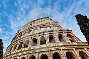 Colosseo of Rome - Ancient coliseum in Italy