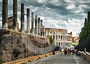 Colosseum Coliseum from the Roman Forum, Rome