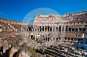 Colosseum or coloseum at Rome