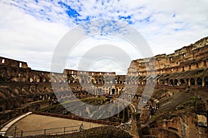 Colosseum or coloseum at Rome