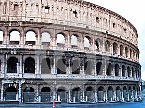 Colosseum or coloseum at Rome