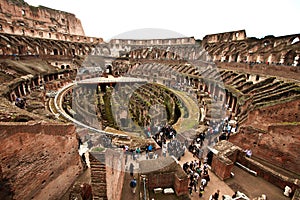 Colosseum or coloseum at Rome Italy