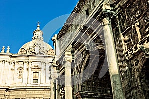 Colosseum and Constantines Arch