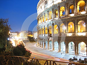 Colosseum at Dusk