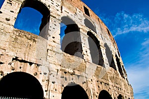 Colosseum Italian Tourist Attraction