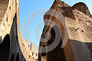 Colosseum in Italy Rom day time