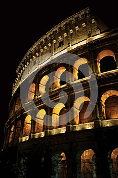 Colosseum at night