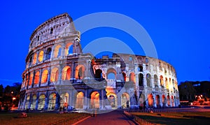 Colosseum night