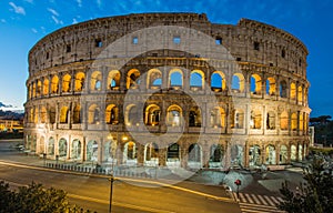 Colosseum by night, Rome, Italy