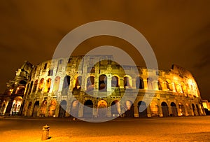 The Colosseum, Night view