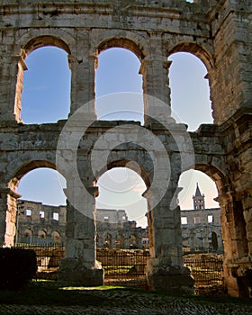 Colosseum in Pula