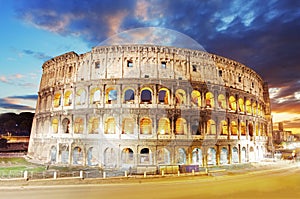 Colosseum in Roma, Italy