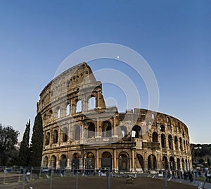 Colosseum roma italy arena panorama