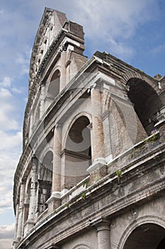 The Colosseum or Roman Coliseum