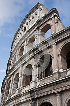 The Colosseum or Roman Coliseum