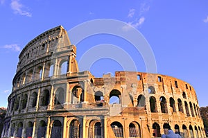 Colosseum of Rome city