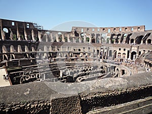 Colosseum , Rome - general view of the arena