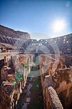 The Colosseum in Rome