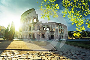 Colosseum in Rome, Italy