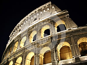 The Colosseum in Rome, Italy