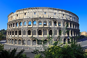 The Colosseum in Rome, Italy