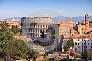 Colosseum in Rome, Italy