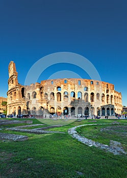 Colosseum in Rome, Italy