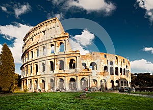 Colosseum in Rome, Italy