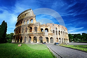 Colosseum in Rome, Italy