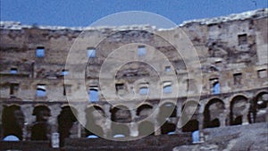 Colosseum, Rome, Italy (Archival 1960s)