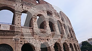 colosseum rome italy roman architecture culture vacation history