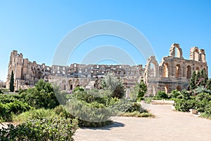 Colosseum in Tunisia fully