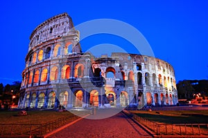 Colosseum in Twilight