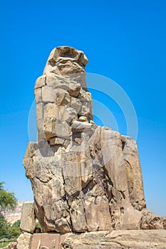 The Colossi of Memnon, Luxor, Egypt