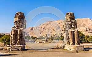 Colossi of Memnon (statues of Pharaoh Amenhotep III) near Luxor