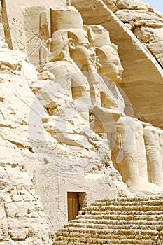 Colossus of The Great Temple of Ramesses II, Abu Simbel, Egypt