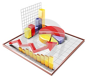 Colour 3d Bar Graph