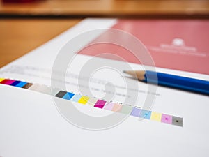 Colour chart on Digital Printing Offset Industry