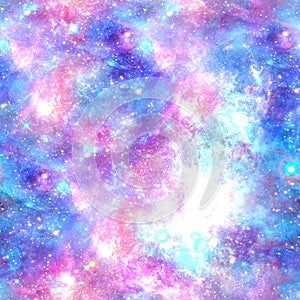 Colour Explosion Galaxy Cosmos Print