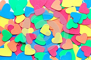 Colour hearts