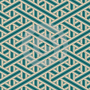 Colour Hexagon Tile Connection art background design illustration