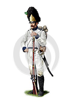 Napoleonic Austrian Grenadier photo