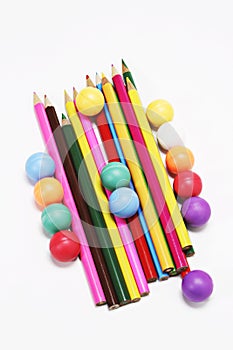 Colour Pencils and Colour Balls